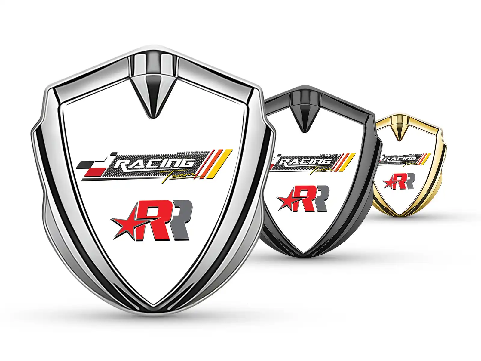 Domed Emblem Badge Customizable Glossy Domed